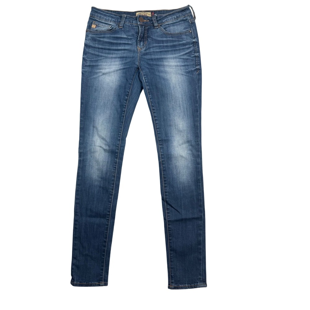 Dear John American Standard Skinny Jeans Womens 27 Medium Wash Blue DJ-SK1016PDC